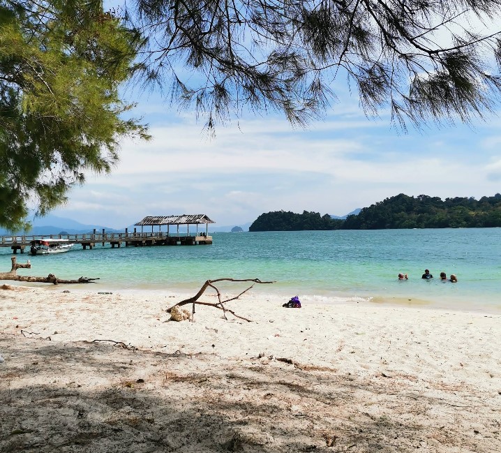 pulau terbaik untuk snorkeling di langkawi pulau beras basah